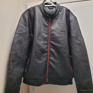BRAND NEW, R.C. COLLECTION, ITALIAN FAUX LEATHER JACKET, XL!!!